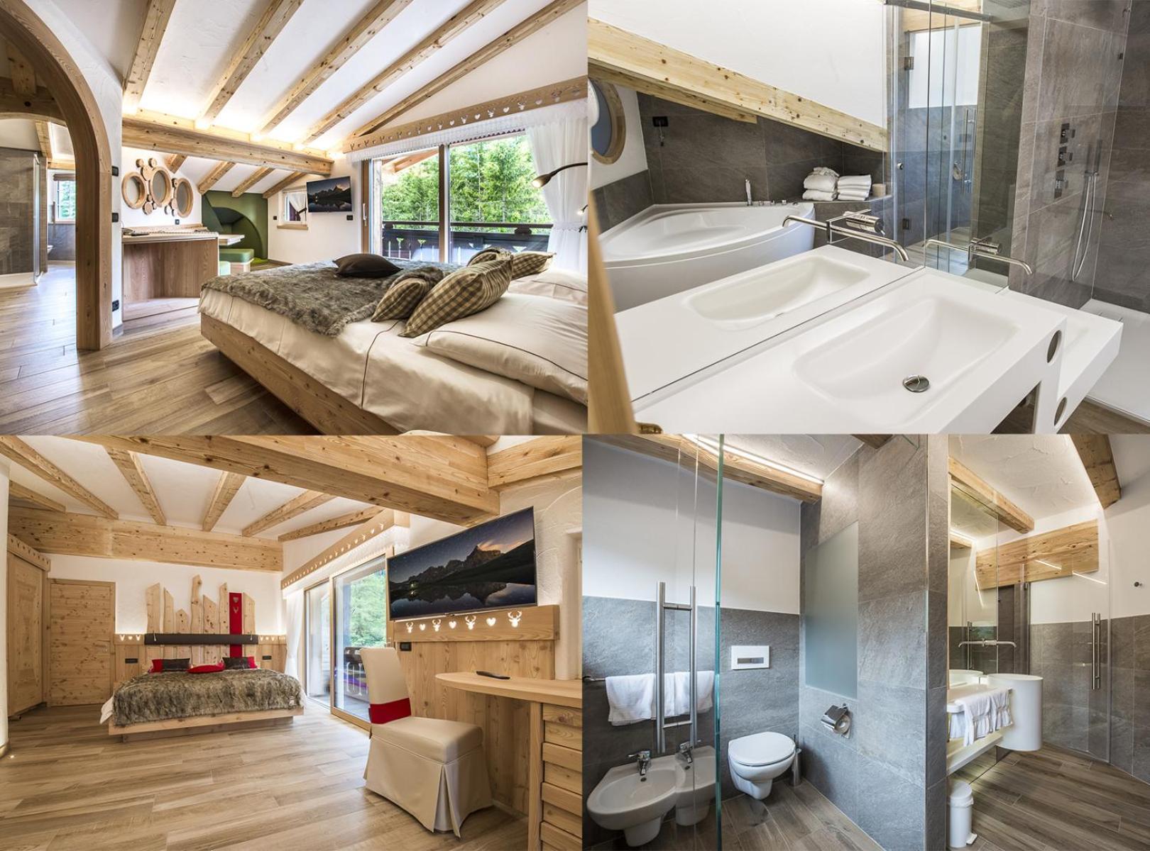 Chalet Pineta Relax Location Canazei Luaran gambar